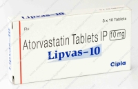  Generic Lipitor (Lipvas by Cipla) 