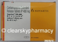  Tegretol XR (original brand by Novartis) 