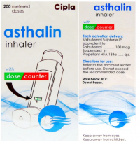  Generic ProAir Inhaler (Asthalin by Cipla) 